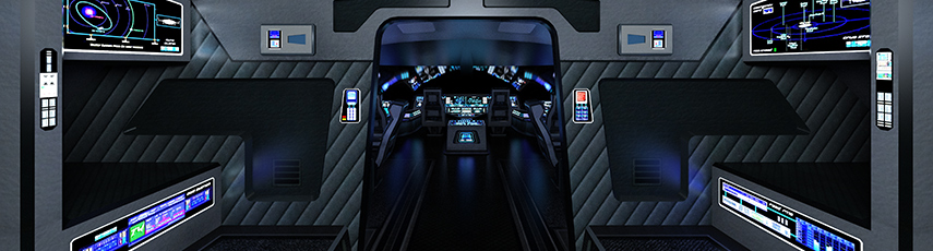 Illustration of an aircraft cockpit