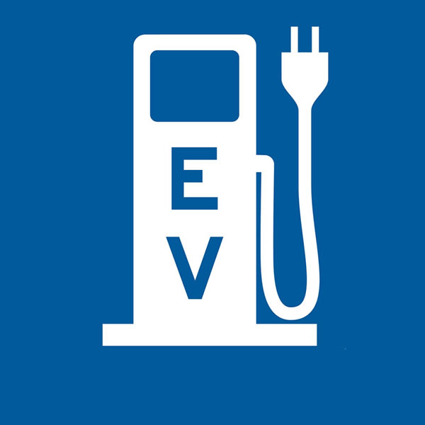 Electric Vehicle (EV) logo 