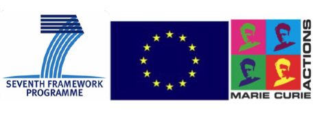 three logos: Seventh Framework programme, EU flag, Marie Curie Actions