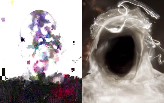 Evan Meaney To Hold a Future Body So Close to One’s Own left and Victorine Floyd Fludd Radiant Abyss