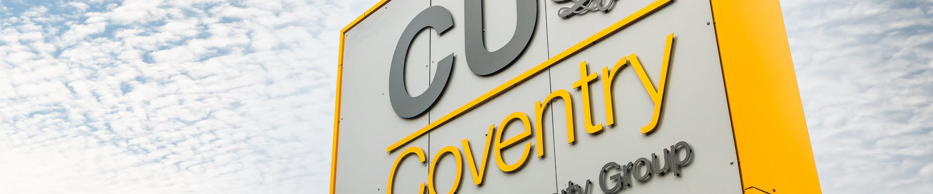 CU Coventry Campus sign