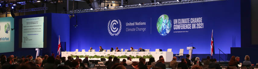 COP26 panel.