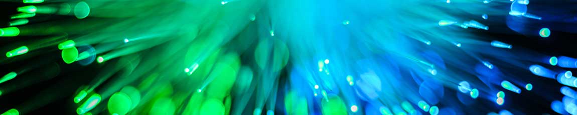 blue and green bursting lights