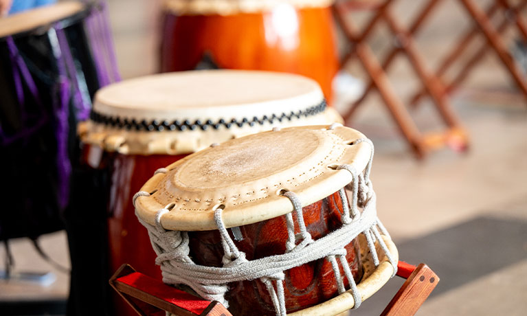Two drums