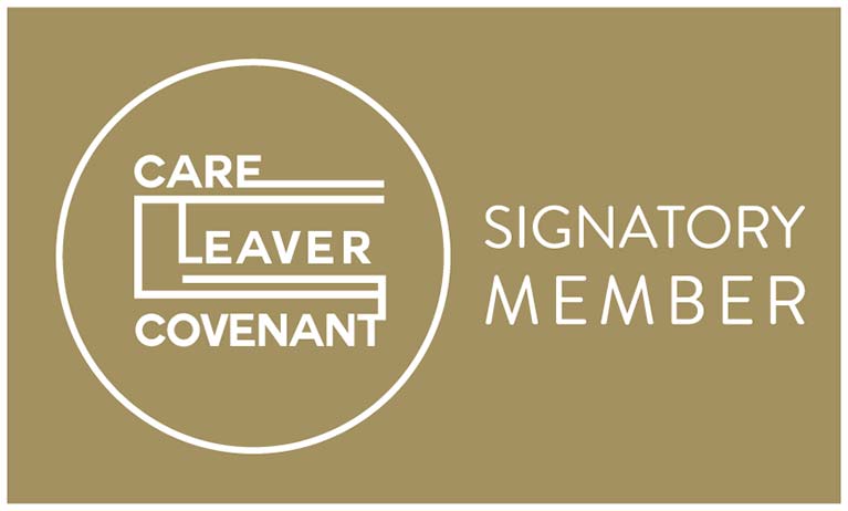 Care Leaver Covenant - signatory member logo