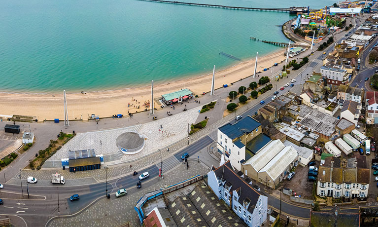 British seaside town