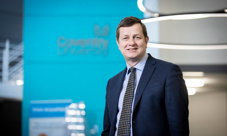 Professor Richard Wells, Deputy Vice-Chancellor (International), Coventry University Group