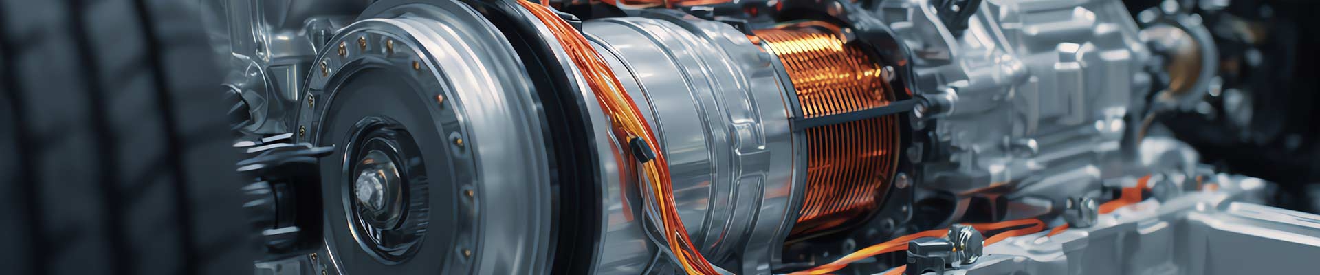 A motorsport vehicle part in a factory being engineered