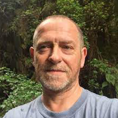 A close up portrait of Chris Shannahan