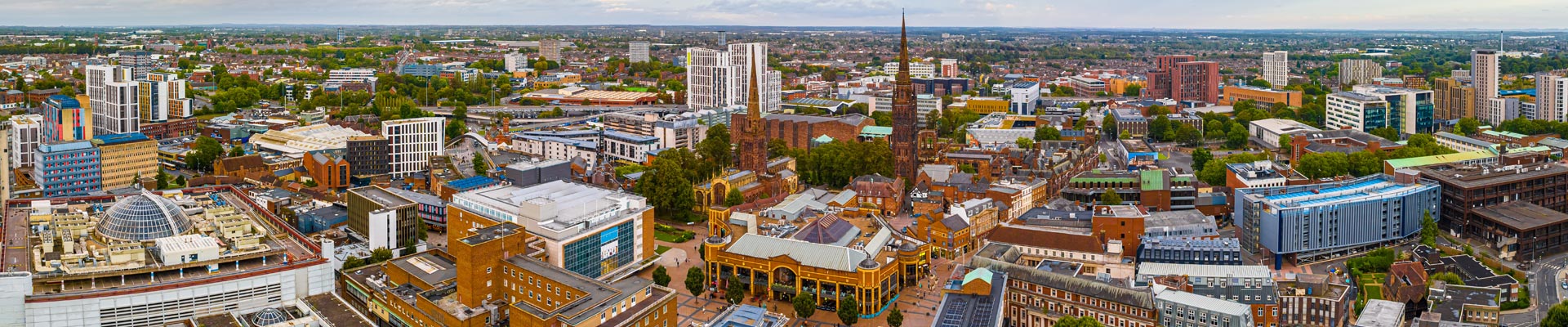 Coventry city skyline