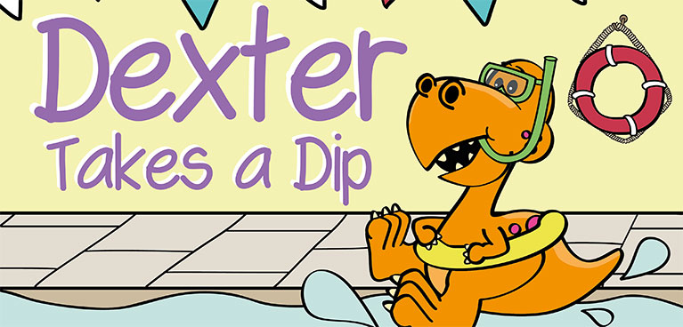 Dexter takes a dip front cover