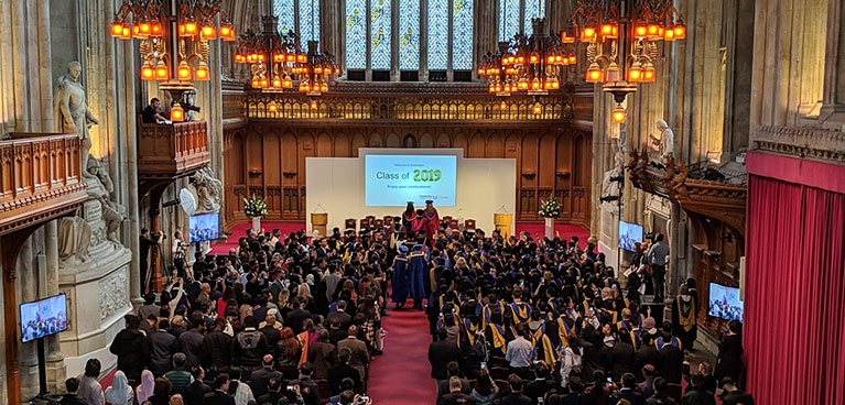 Graduation at Guildhall