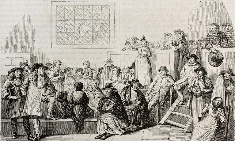 18th century quaker meeting