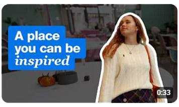 digital image of a girl walking