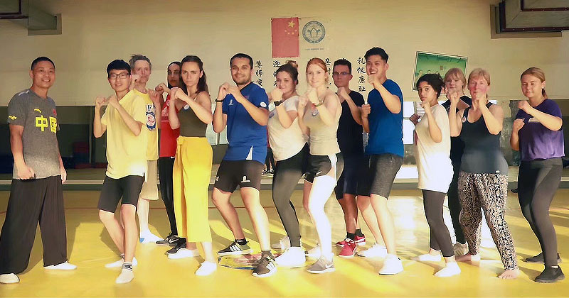 Coventry University students in China