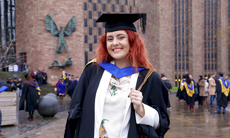 CU Coventry graduate Elena Alexandra Miron