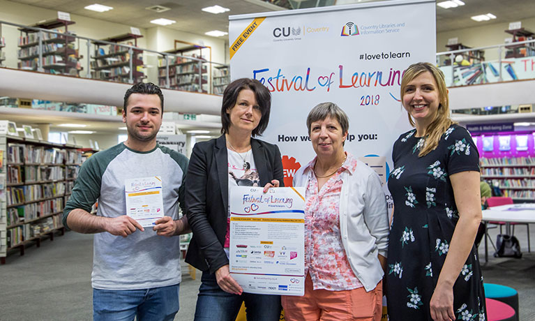 CU Coventry set to help adults improve their employability at Festival of Learning