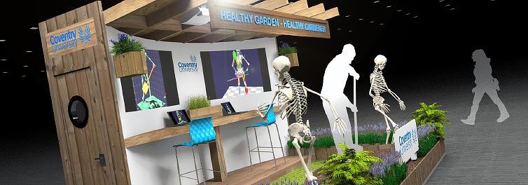 Uni's Hollywood tech to give gardeners health tips at Chelsea Show