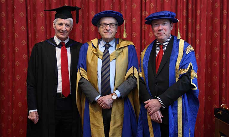Coventry University awards Honorary Doctorates to a leading neuroscientist and a Dutch politician