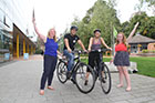 Pedal power pushes university staff and students on 132-mile challenge