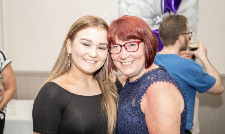 Liv Aston and her late grandmother Gaynor Aston