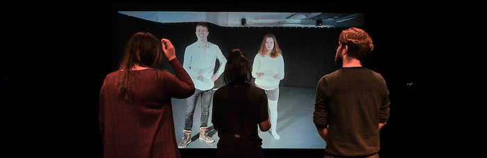 Shakespeare performed live by actors 1,600 miles apart in world first through university’s ‘Stargate’-style cyber stage
