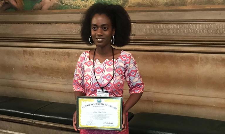 Coventry graduate receives ‘Young Achievement Award’ 