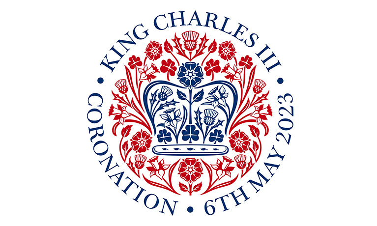 The Coronation Emblem in celebration of the Coronation of His Majesty King Charles III