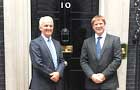 Coventry University&#39;s business school presented with award in Downing Street