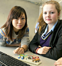 two Stratford school pupils