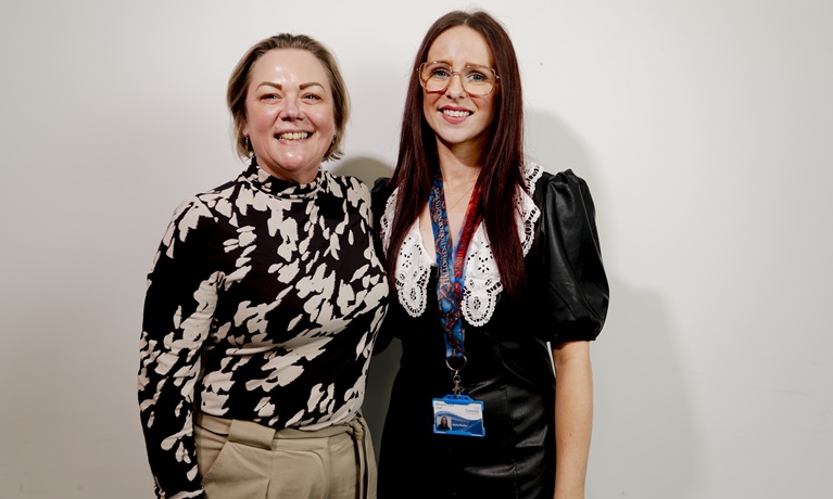 Dr Nikita Rowley and Lou Barlow