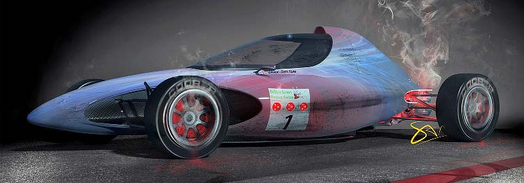 Coventry design student reinvents the racing rulebook with zero-emission car