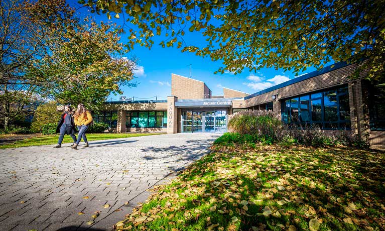 Outside view of the Jaguar centre