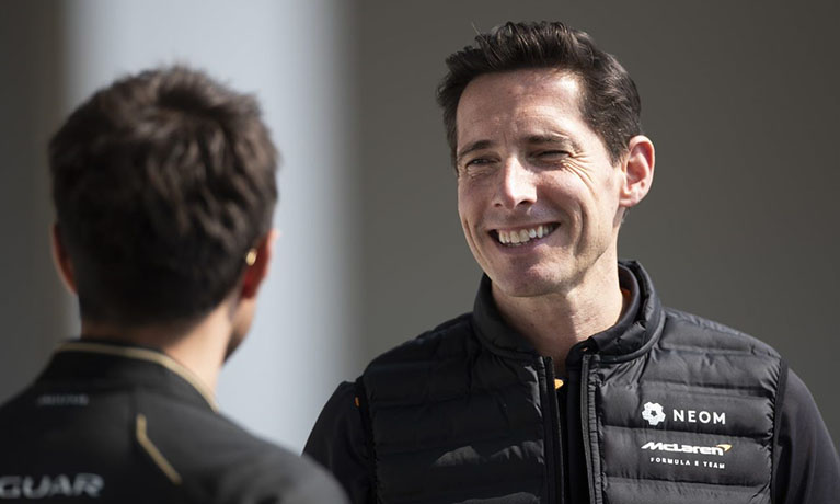 Coventry University graduate Ian James is now in charge of McLaren Racing's Formula E team