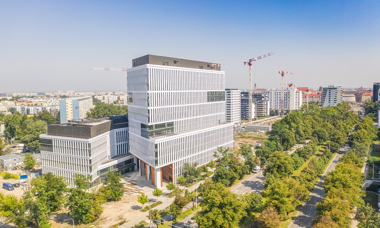 Exterior picture of Coventry University Wroclaw campus