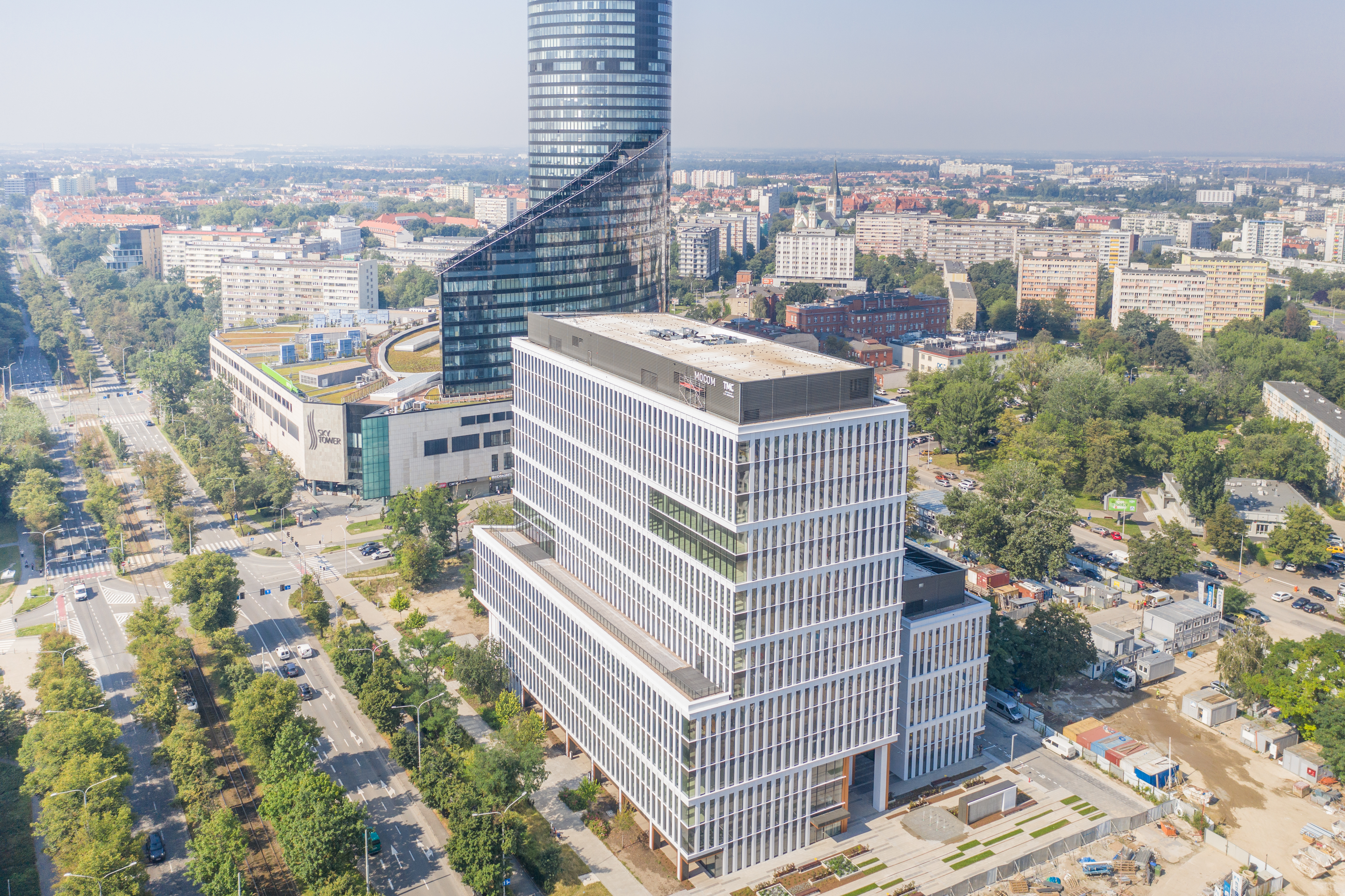 An exterior picture of the Coventry University Wroclaw campus