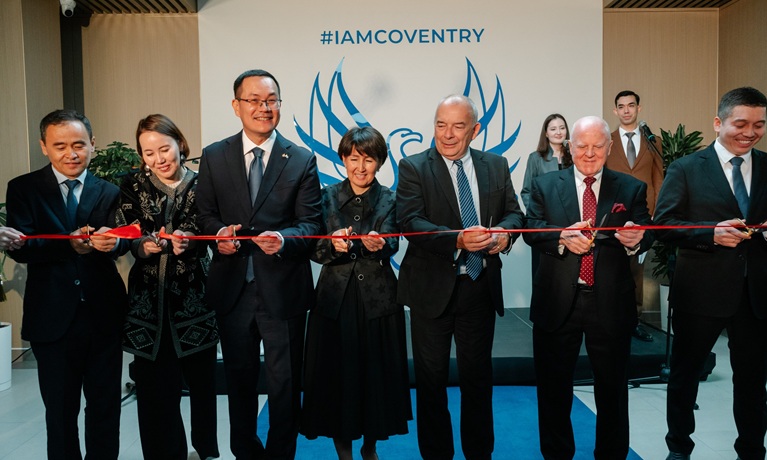 The official opening ceremony for Coventry University Kazakhstan's new campus in Almaty