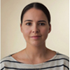 A headshot of Lauren Davies