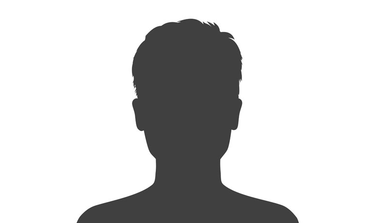 Male silouhette profile photo