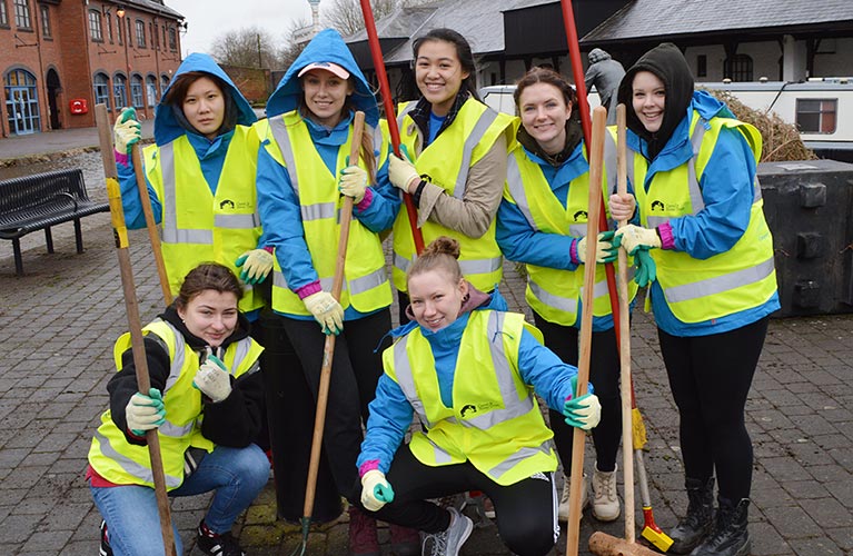 Student volunteers